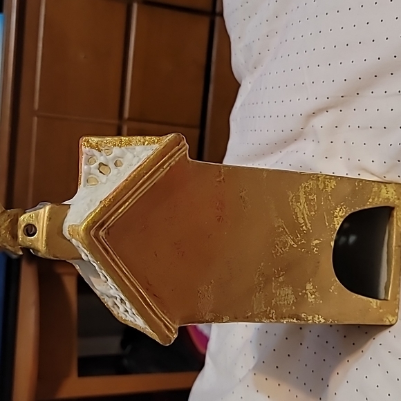 Golden Colour Tealight Mini House - Picture 3 of 7